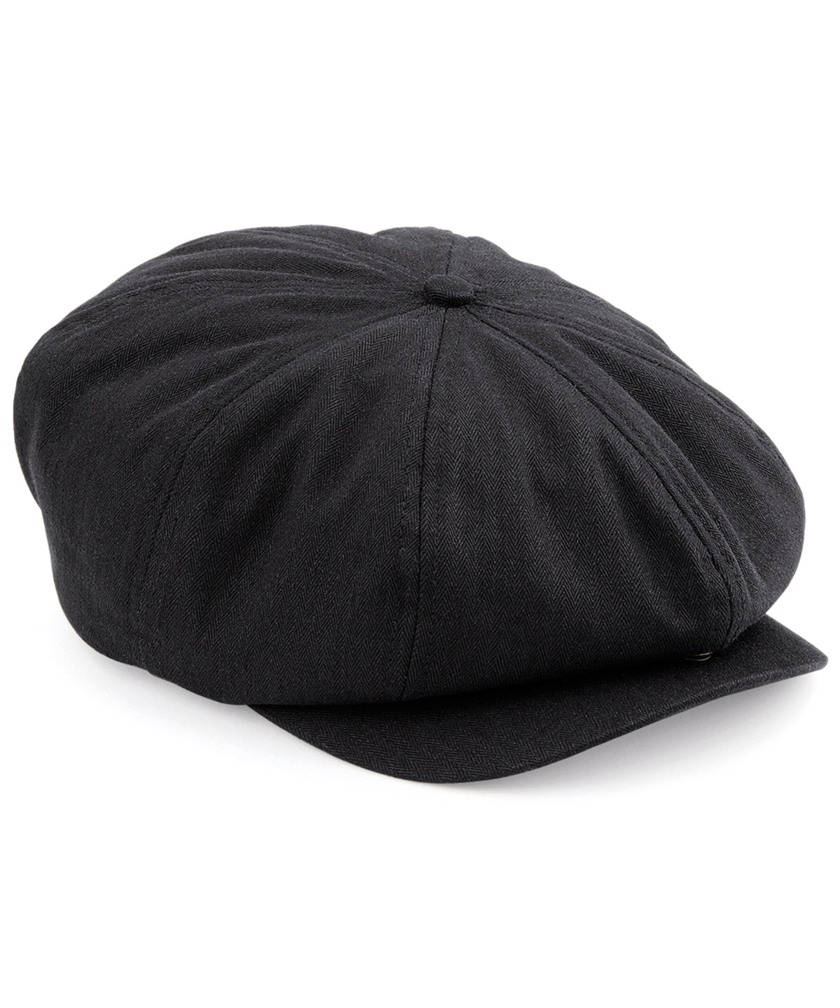 Black - Newsboy cap