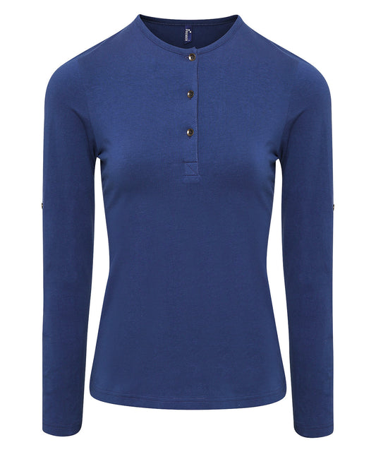 Women's Long John roll-sleeve tee