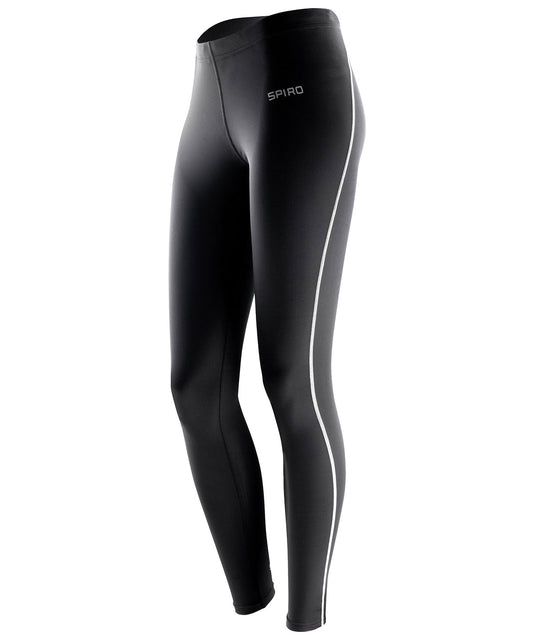 Black - Women's Spiro bodyfit baselayer leggings