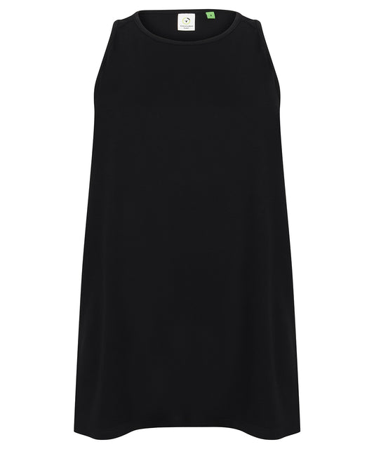 Black - Women's open back vest