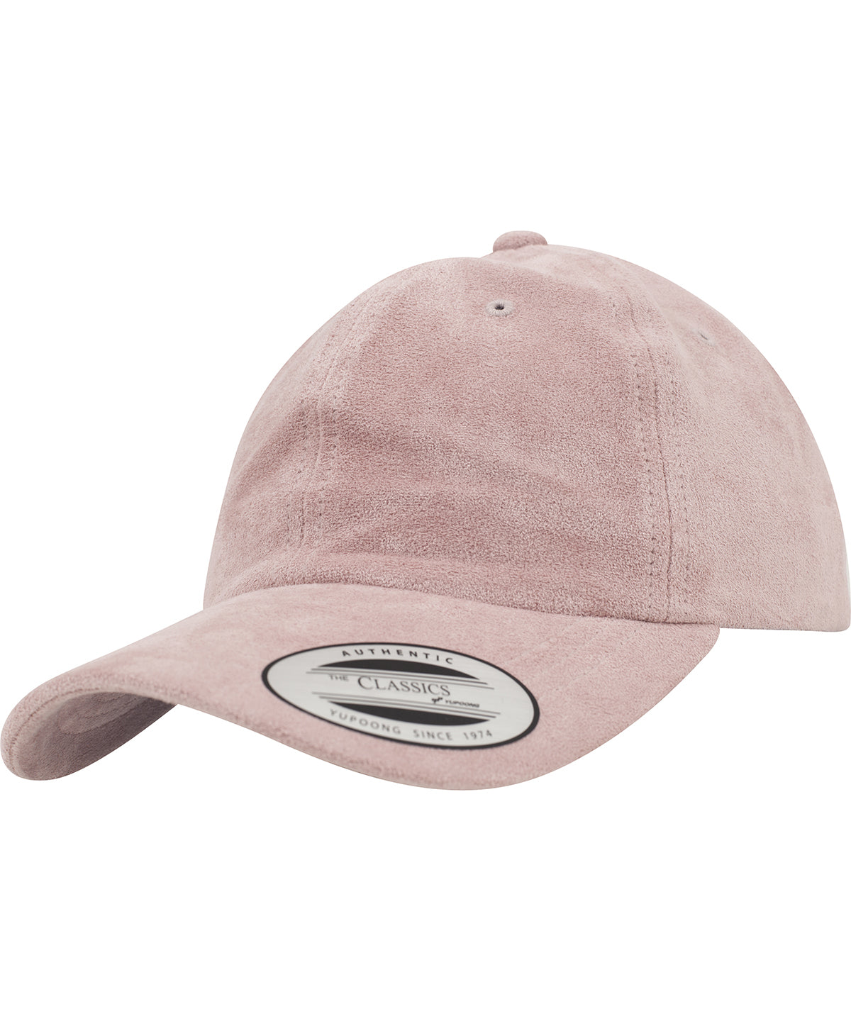 Light Rose - Low-profile velours cap (6245VC)