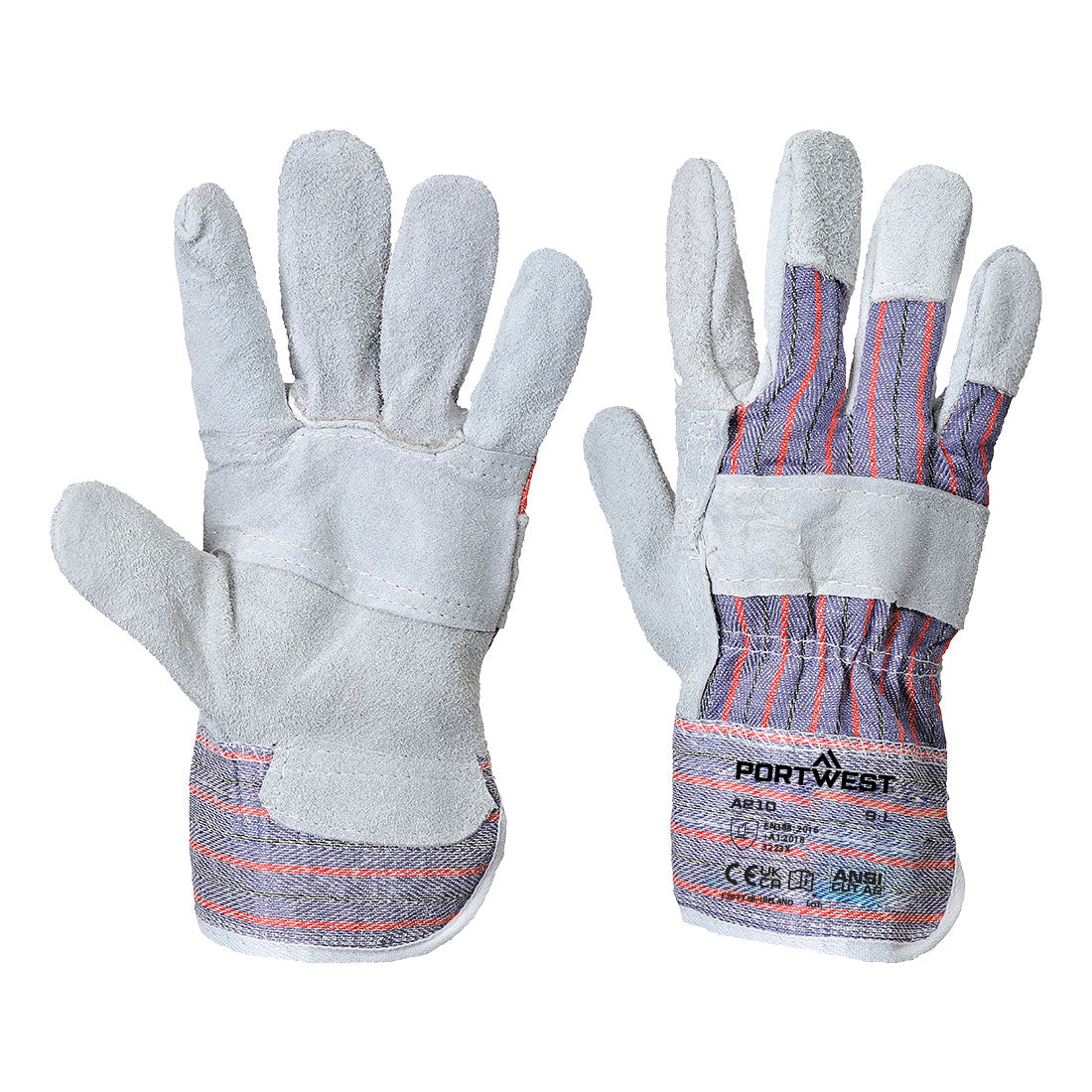 Leather Rigger 260 Cow Split Palm Bar Glove (Pack Of 12 Pairs)