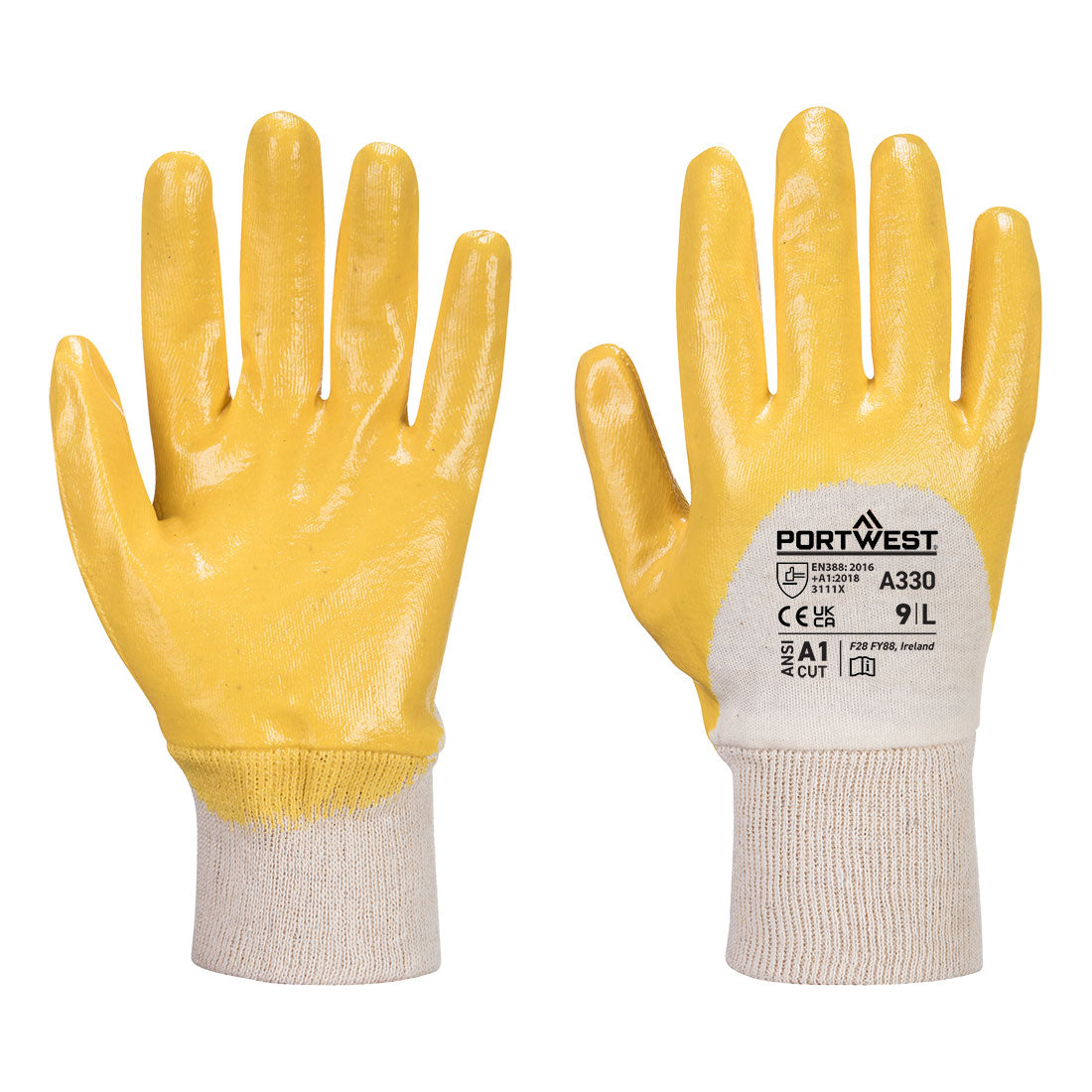 Grip 12 Nitrile Light Knitwrist Glove (Pack Of 12 Pairs)