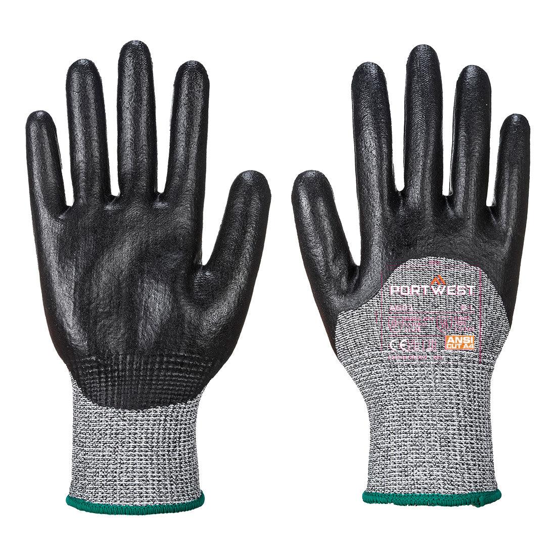 Cut D13 3/4 Nitrile Foam Glove (A621)