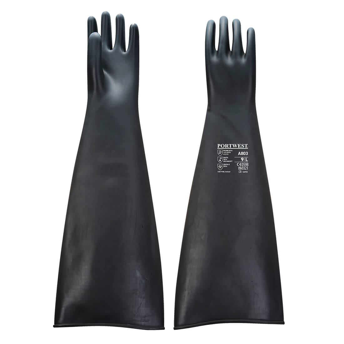 Chem 600 Latex Heavyweight Gauntlet (A803)