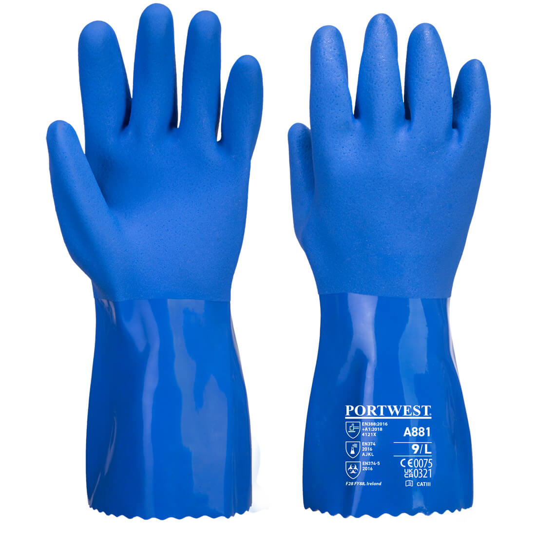 Chem 300 PVC Marine Gauntlet (A881)