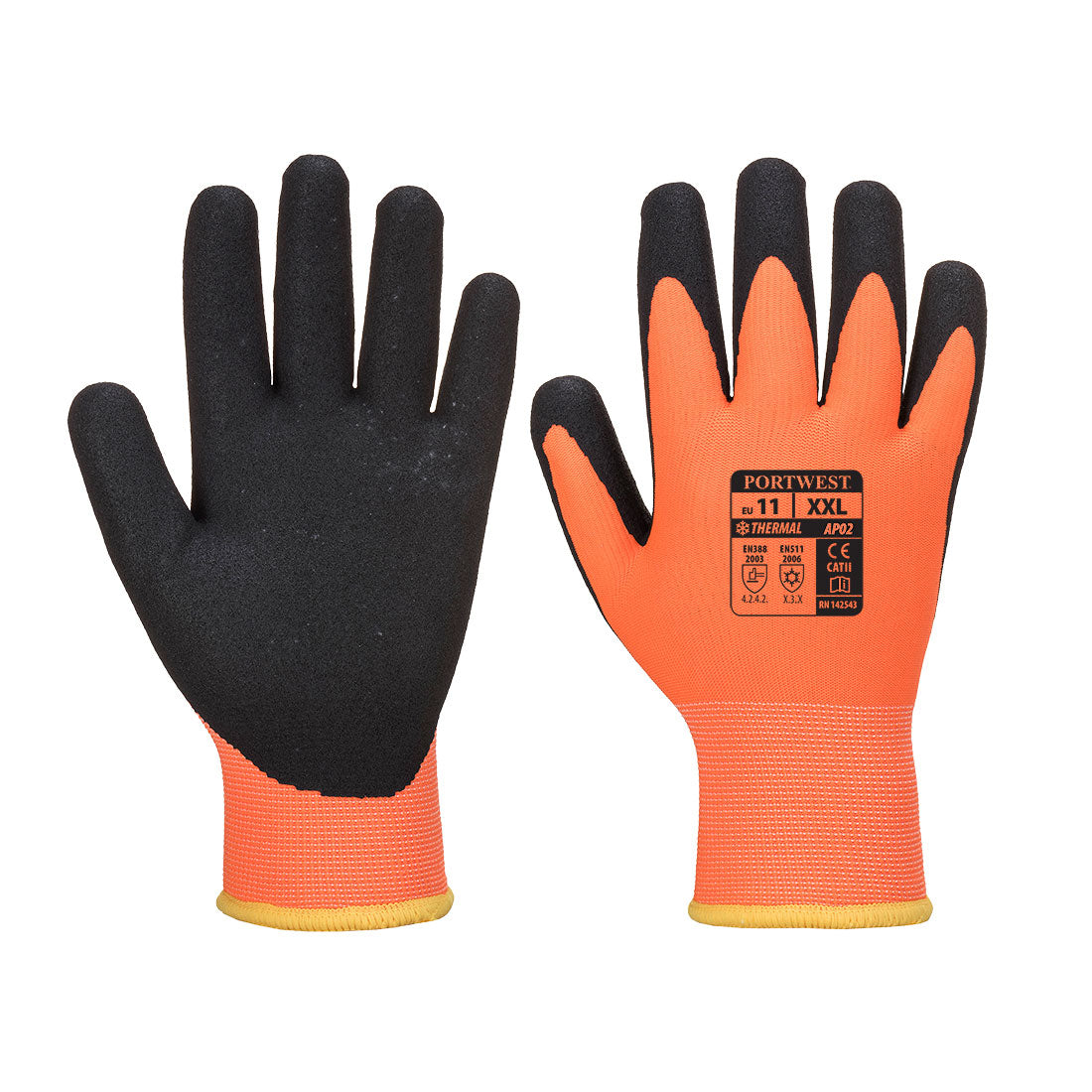 Cold 10 Nitrile Sandy Liquid Repellent Glove (AP02)