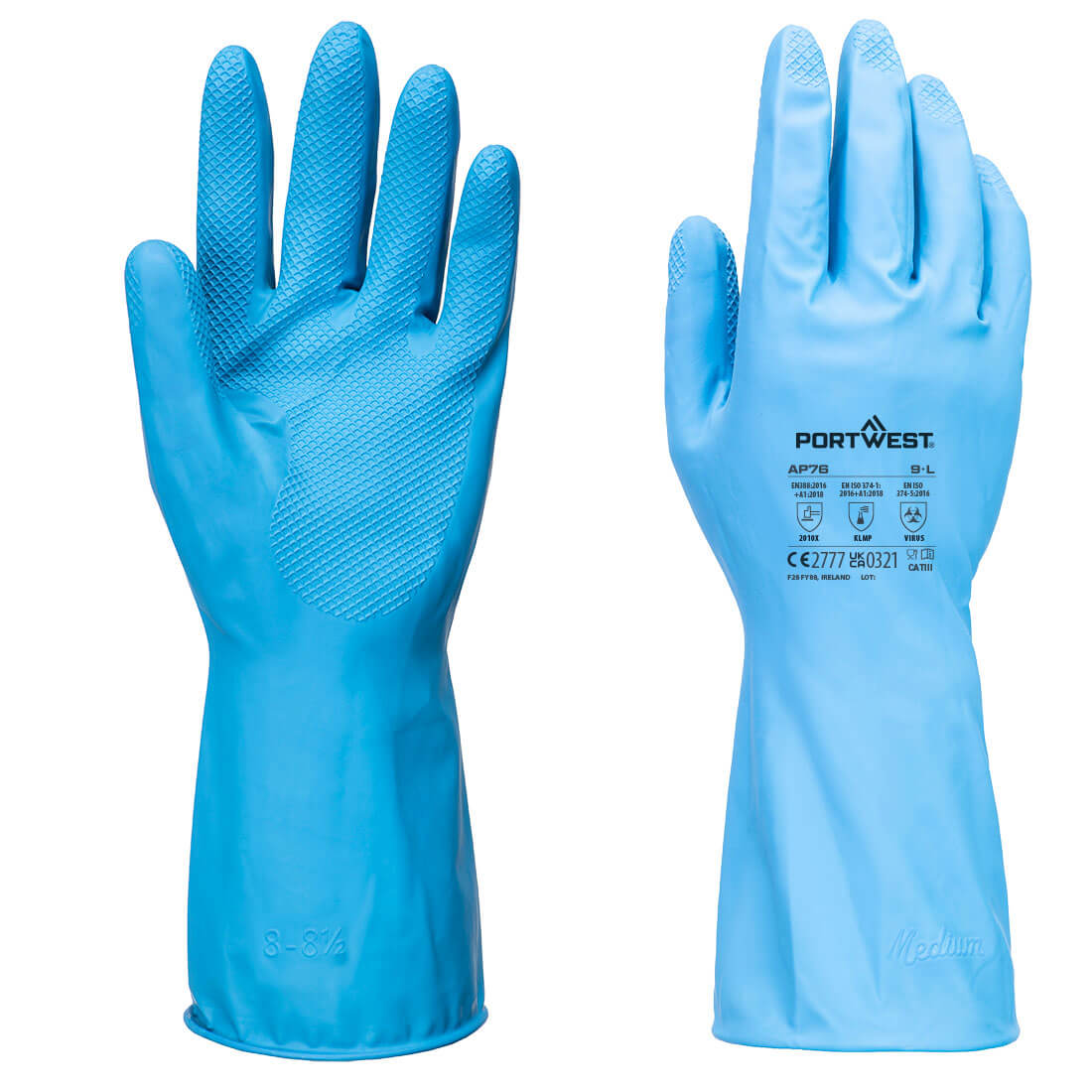 FD Chemical B Latex Light Gauntlet (Pk12) (AP76)