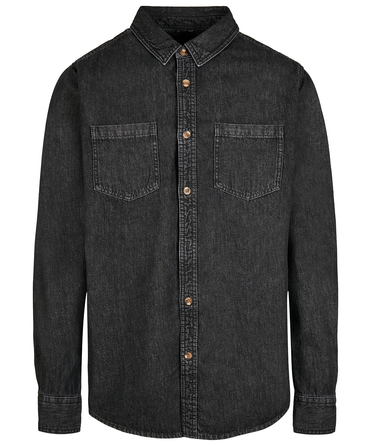 Black Washed - Denim shirt