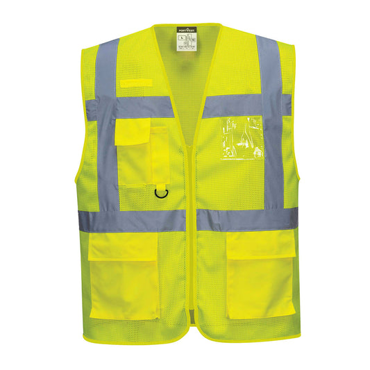 Athens Hi-Vis Mesh Executive Vest (C376)