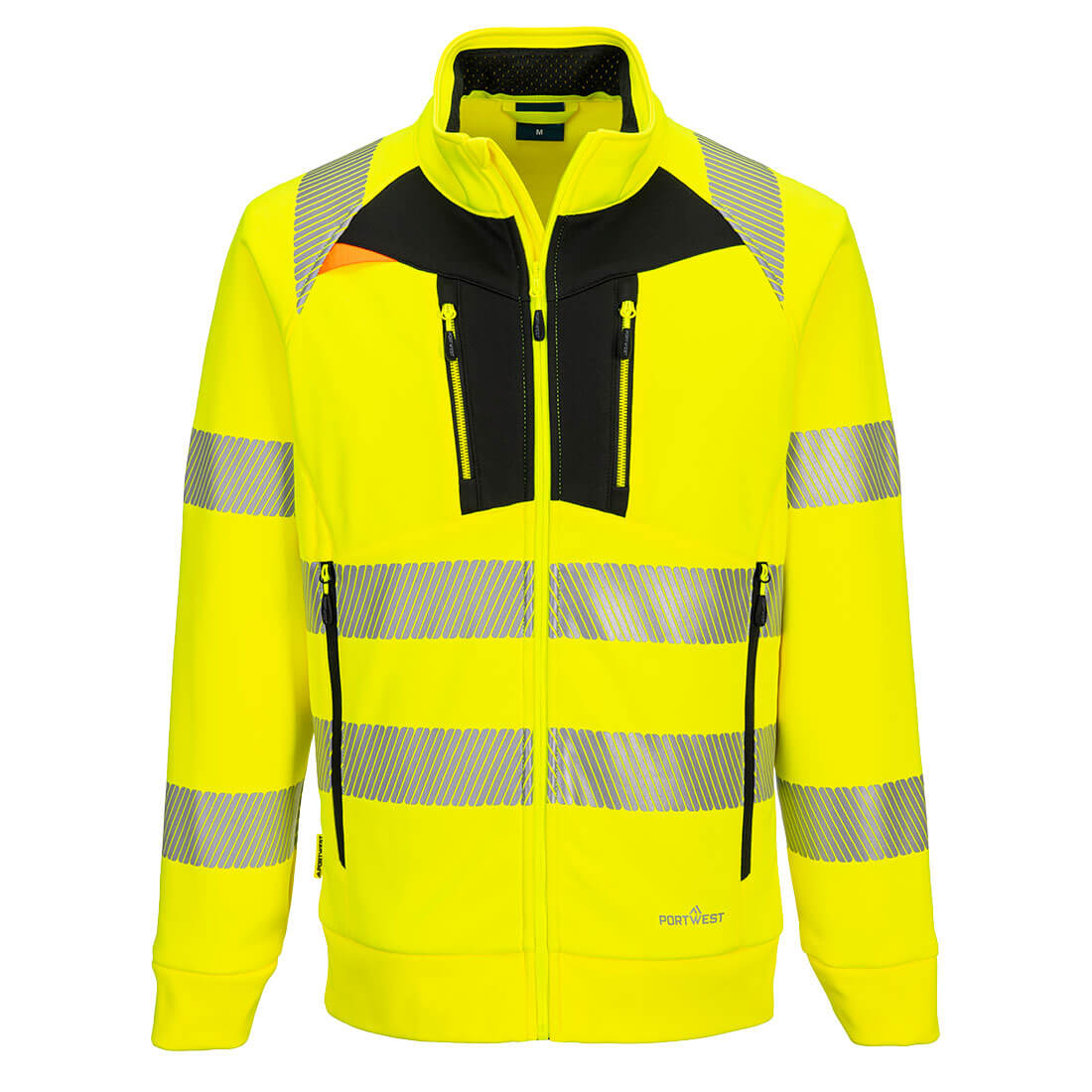 DX4 Hi-Vis Funnel Neck Zipped Sweatshirt (DX477)
