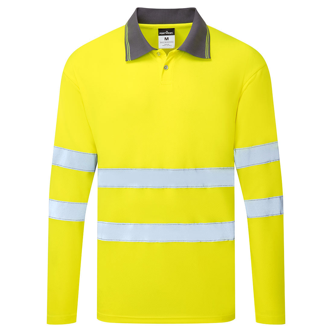 ES1 Essential Hi-Vis Polo Shirt L/S (ES277)