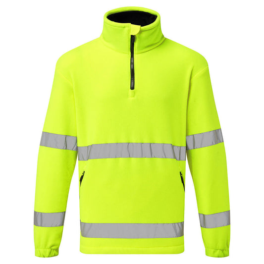 Hi-Vis 1/2 Zip Fleece (F302)