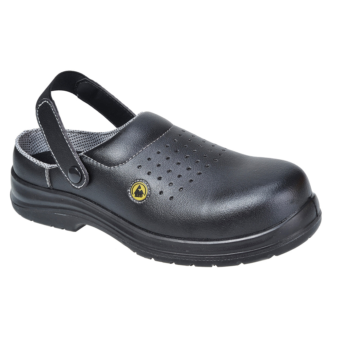 Composite Microfibre Clog SB ESD SRC A E FO (FC03)