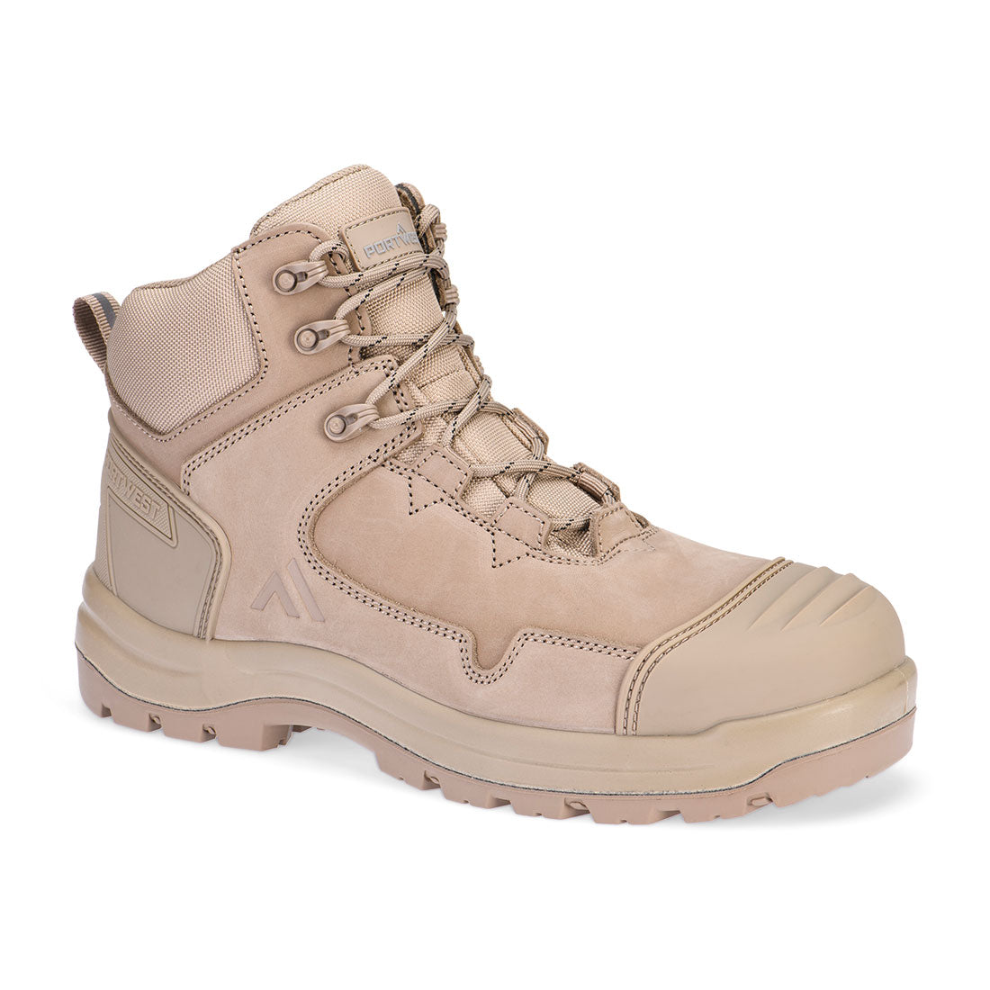 Composite Nubuck Leather Mid Boot S3S HRO SR FO SC LG (FD04)
