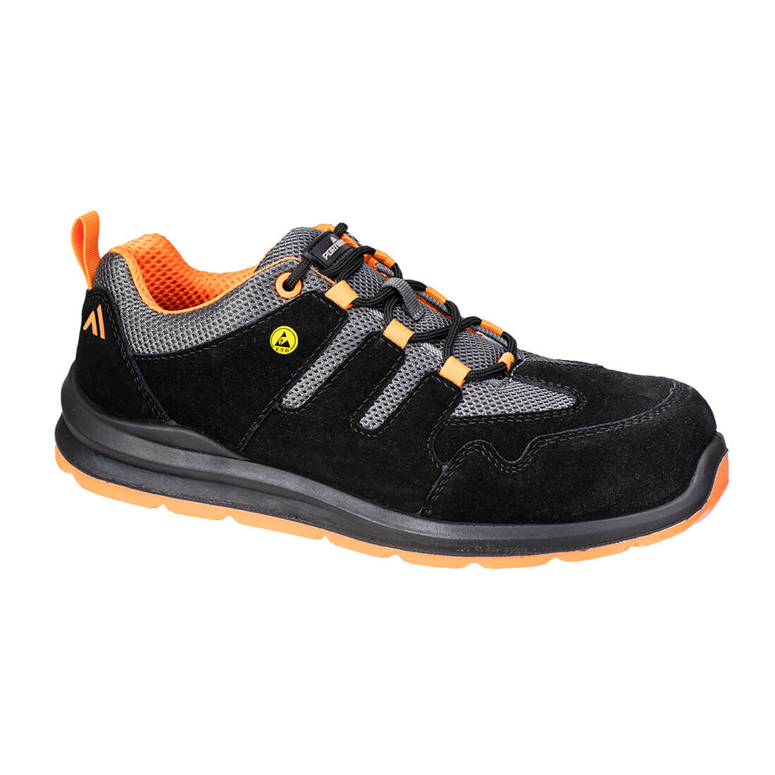 Composite Cow Suede Leather Trainer S1 ESD SR FO (FE07)