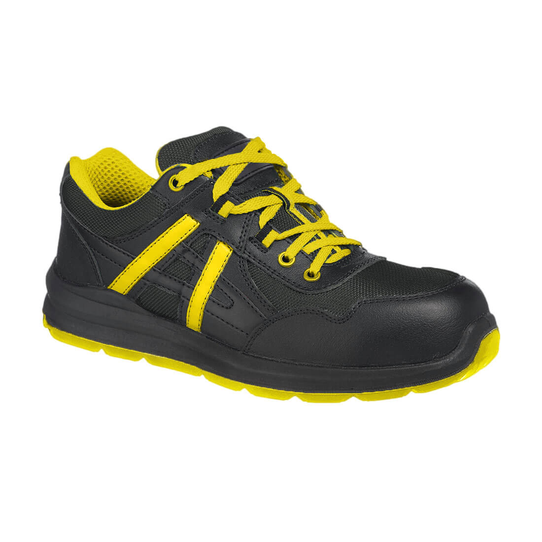Composite Leather and Mesh Trainer S1P SRC (FT60)