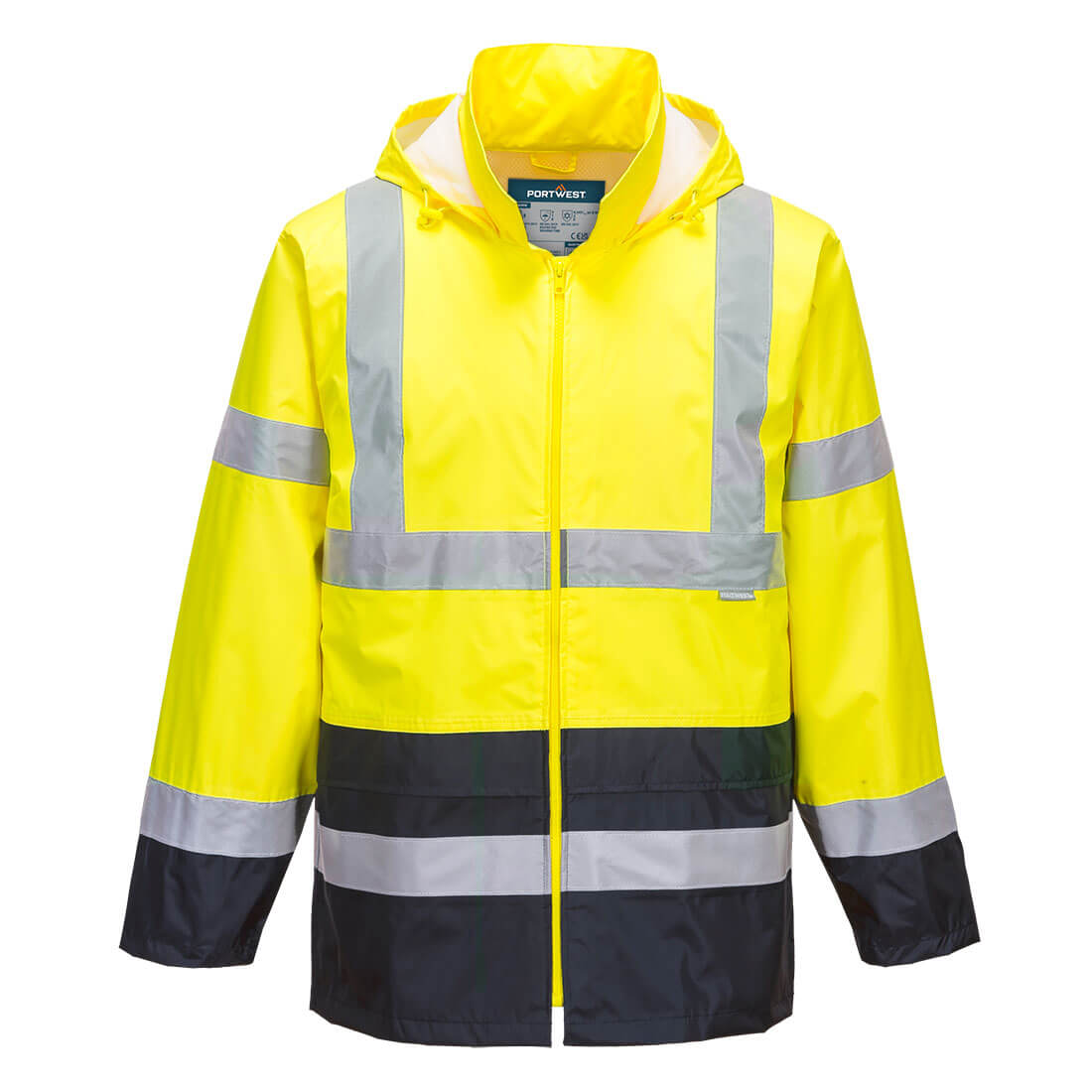 Hi-Vis Contrast Classic Rain Jacket (H443)