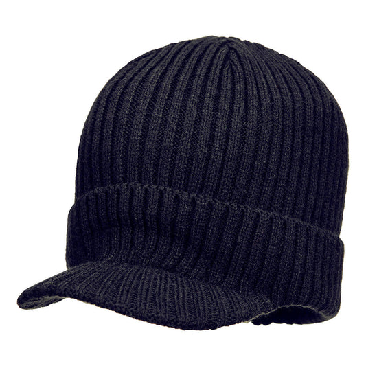 Beanie Hat with Peak (HA24)