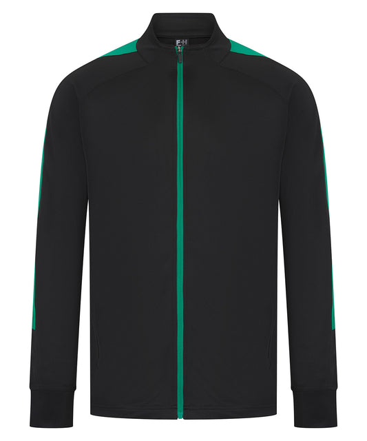 Knitted tracksuit top