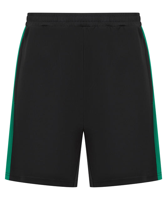 Kids knitted shorts with zip pockets