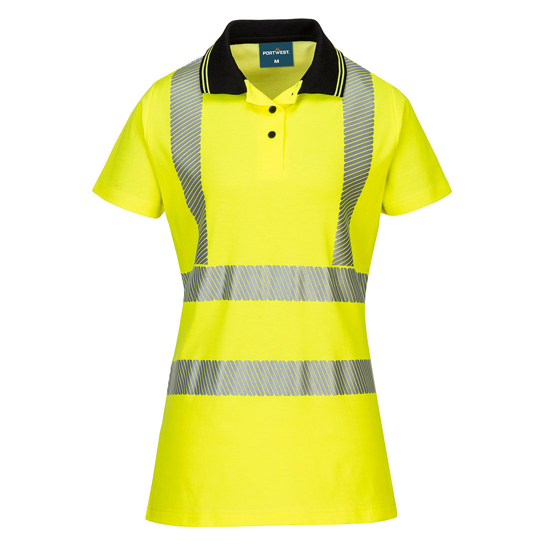 Hi-Vis Women's Cotton Comfort Pro Polo Shirt S/S (LW72)
