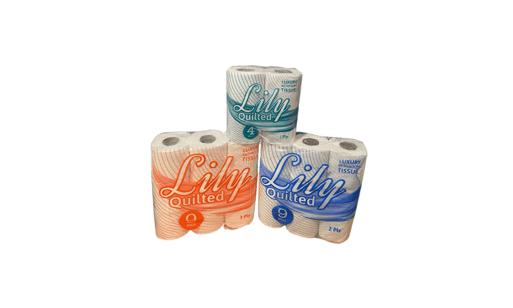 Lily White 3 Ply Toilet Roll (Case/45)