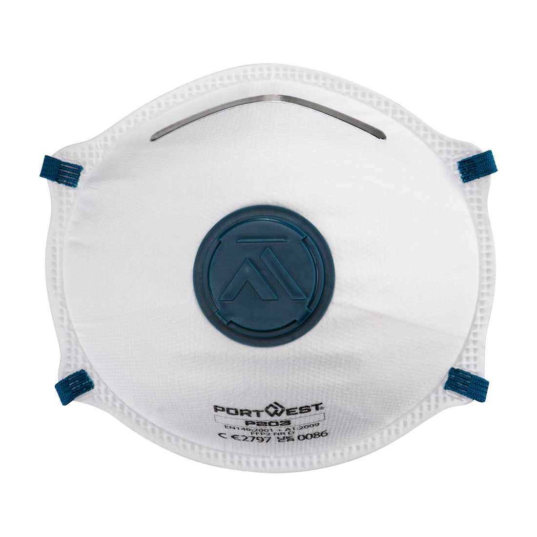 FFP2 Valved Dolomite Respirator (Pk10) (P203)