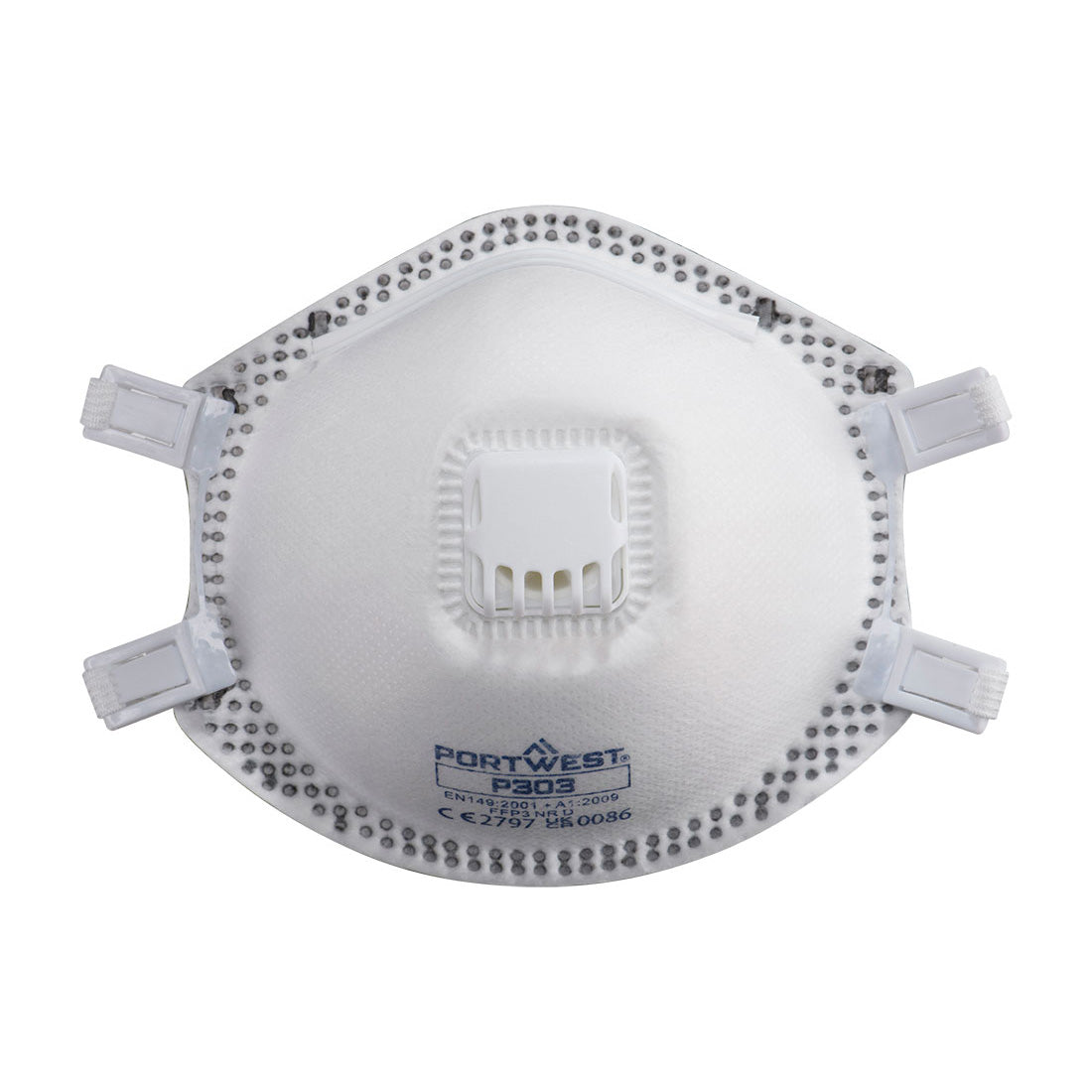 FFP3 Valved Dolomite Respirator (Pk10) (P303)