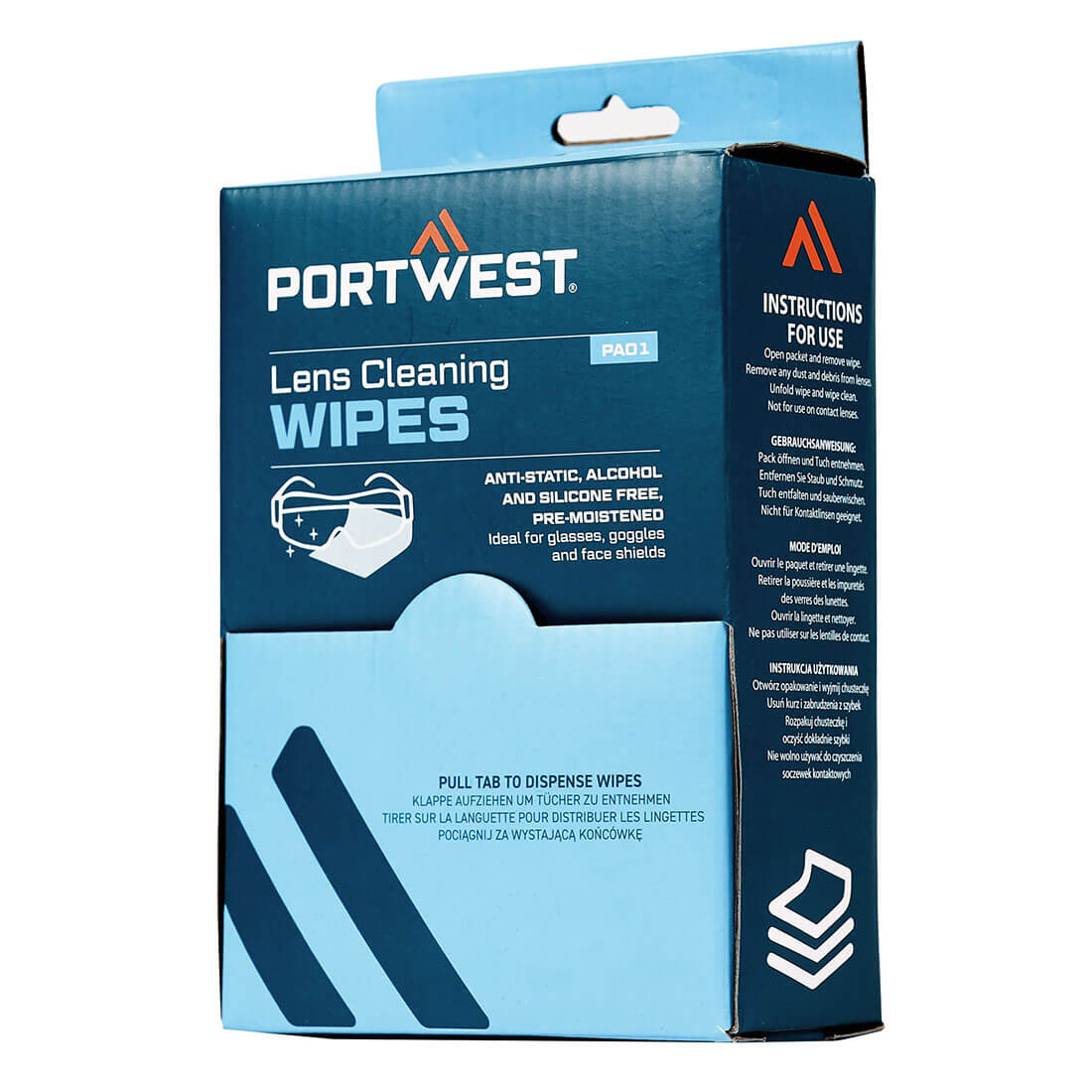 Lens Cleaning Wipes (100 towelettes) (PA01)
