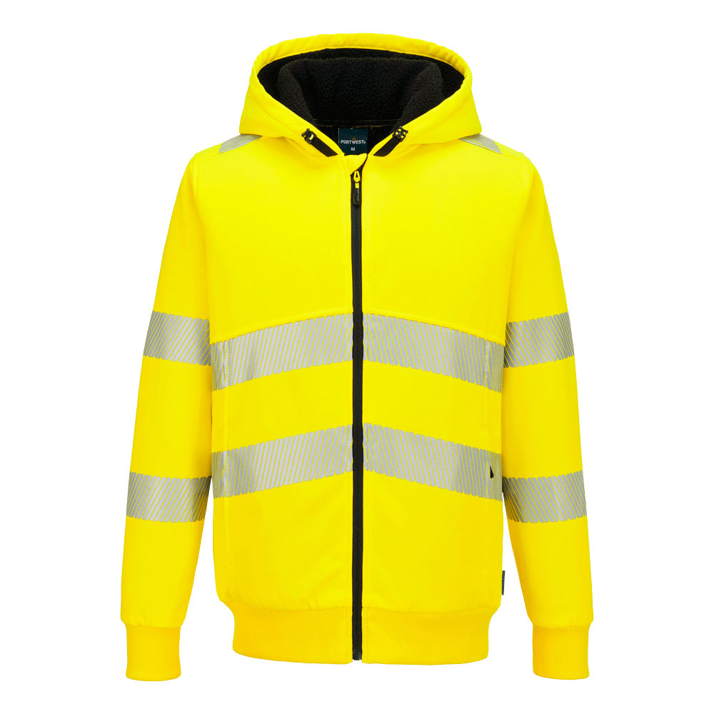 PW321 Hi-Vis Zipped Winter Hoodie (PW321)