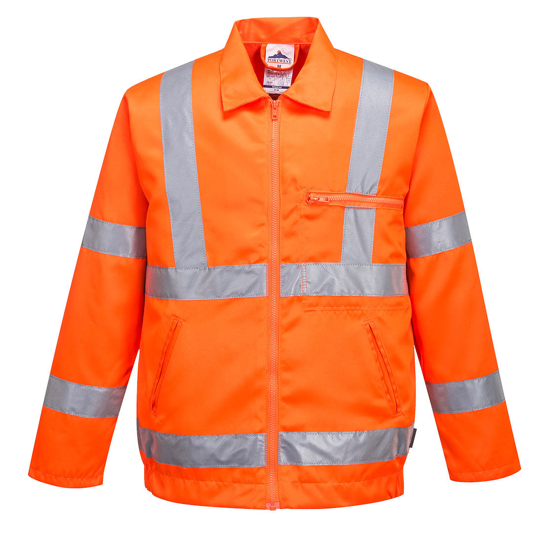Hi-Vis Polycotton Bomber Jacket (RT40)
