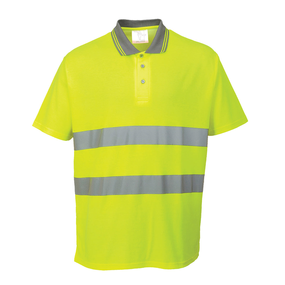 Hi-Vis Cotton Comfort Polo Shirt S/S (S171)