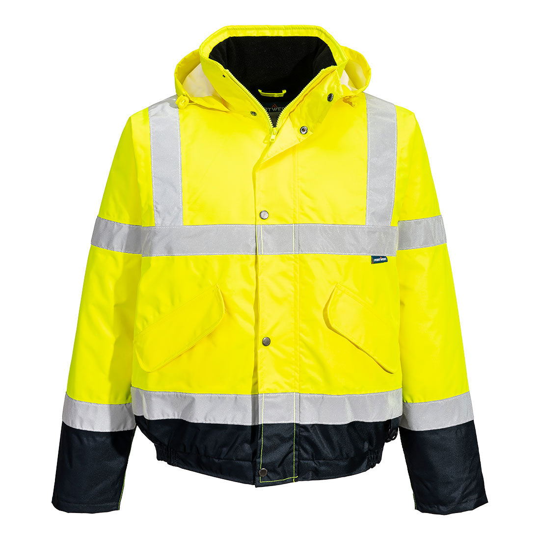Hi-Vis Contrast Winter Bomber Jacket (S266)