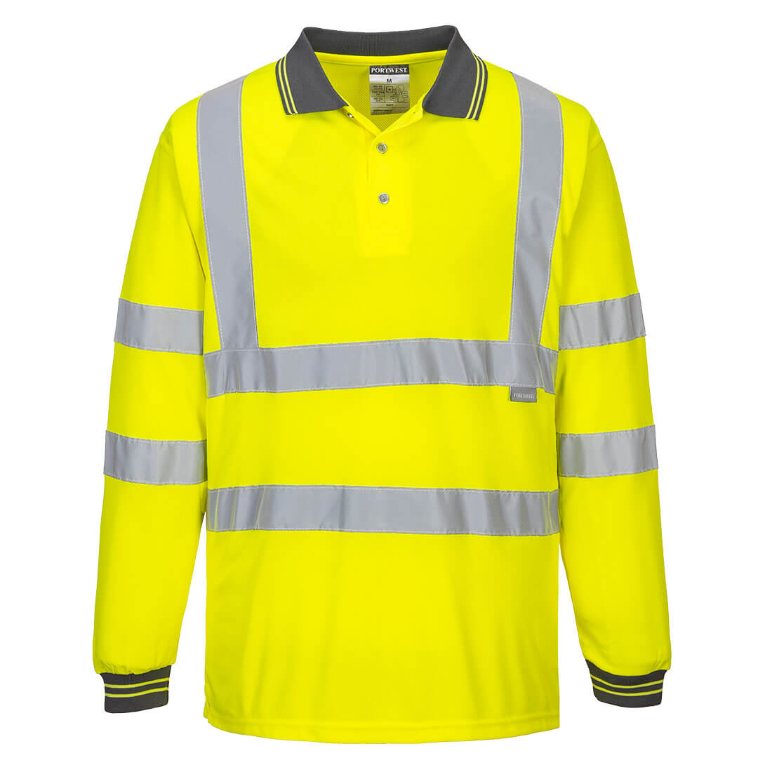 Hi-Vis Polo Shirt L/S (S277)