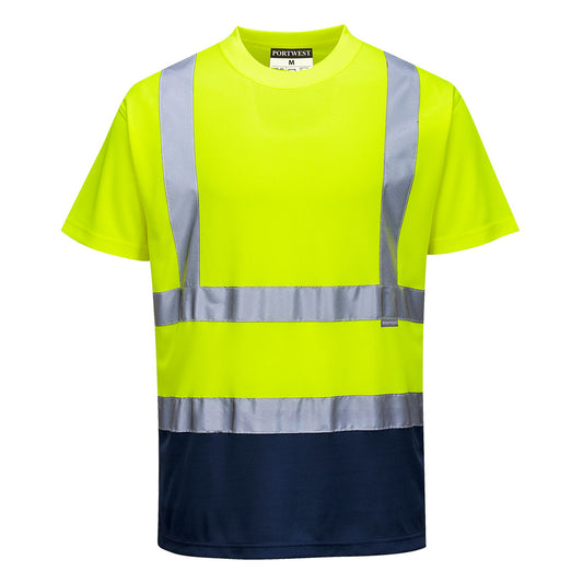 Hi-Vis Contrast T-Shirt S/S (S378)