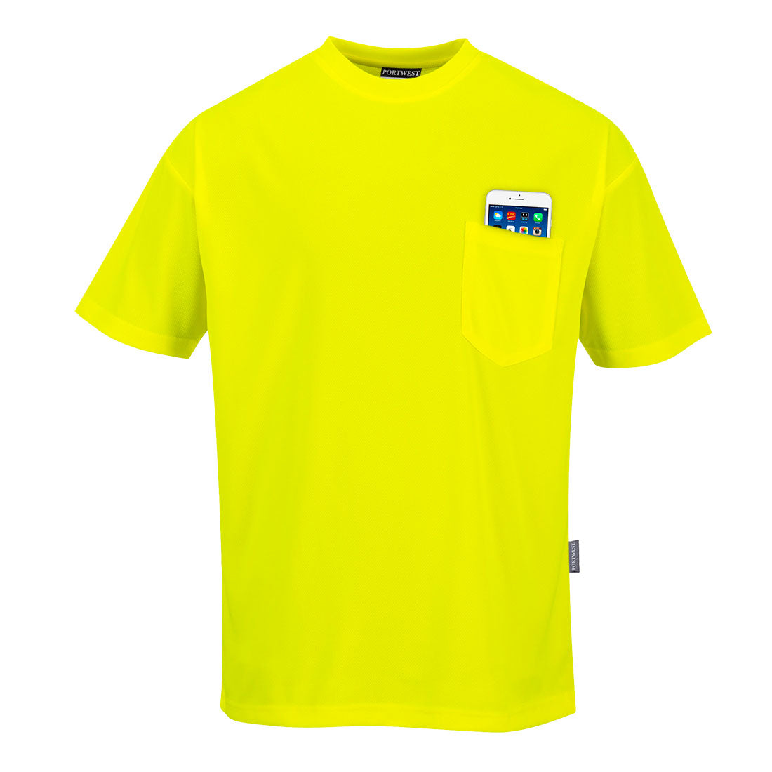 Day-Vis Pocket Short Sleeve T-Shirt (S578)