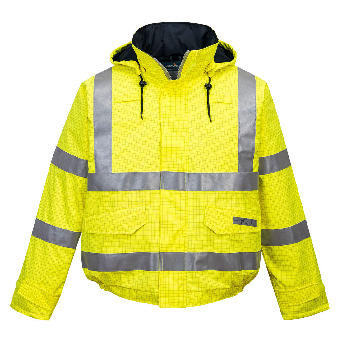 Bizflame Rain Hi-Vis FR Winter Bomber Jacket (S773)