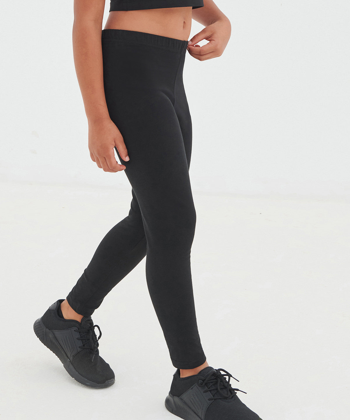 Black - Kids leggings