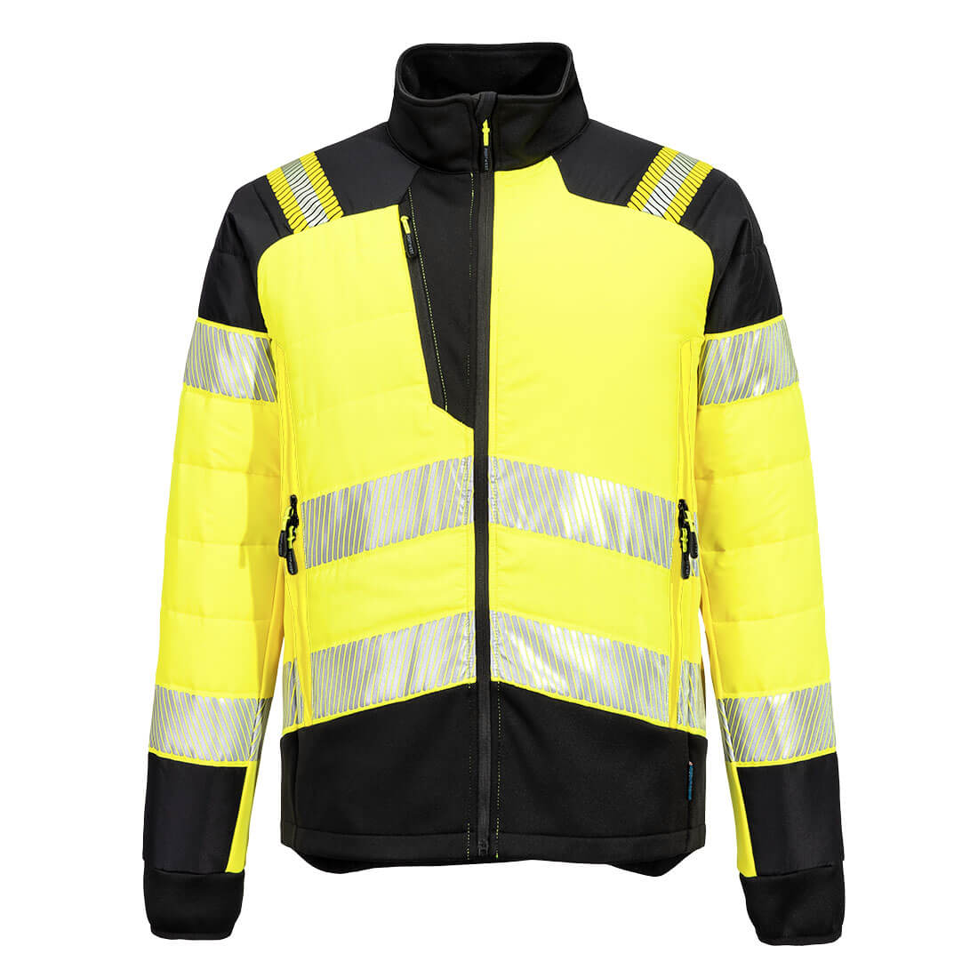 PW3 Hi-Vis Hybrid Baffle Jacket (T170)