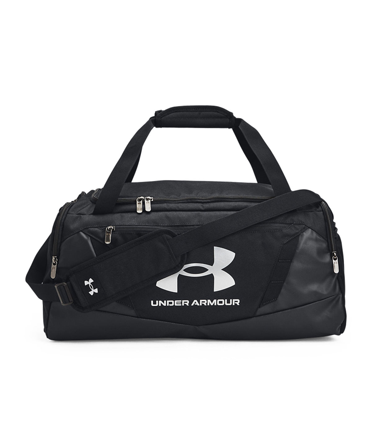 Black/Black/Metallic Silver - UA Undeniable 5.0 duffle small