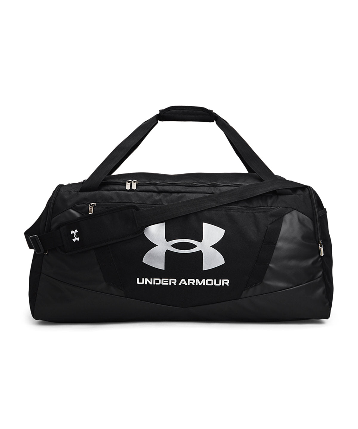 Black/Black/Metallic Silver - UA Undeniable 5.0 duffle large