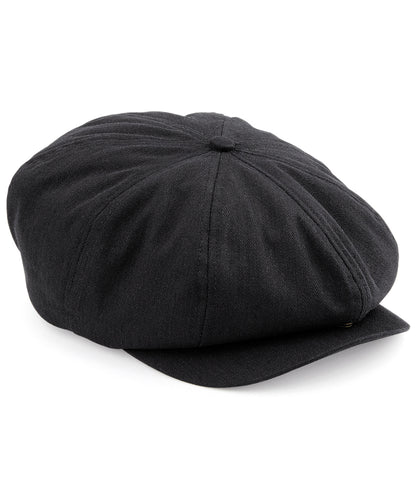 Black - Newsboy cap