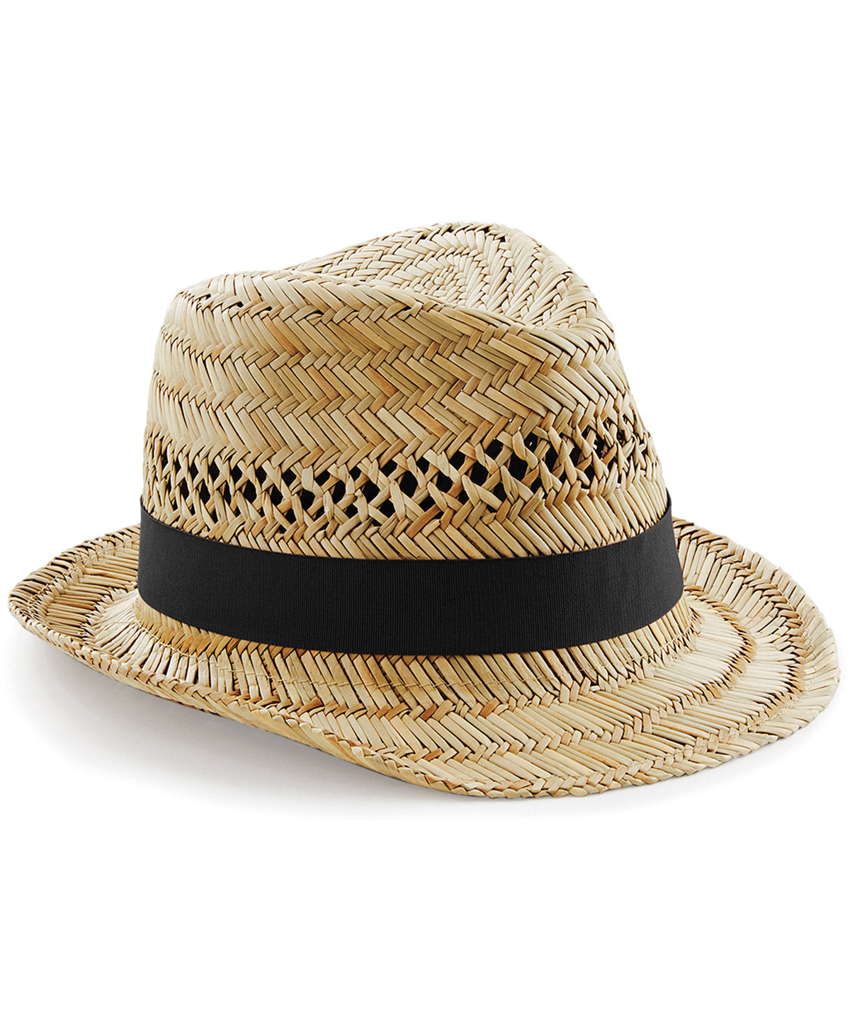 Natural - Straw summer trilby