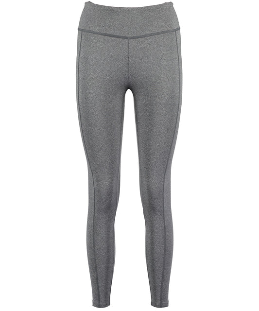 Grey Melange - Gamegear® full length leggings (fashion fit)
