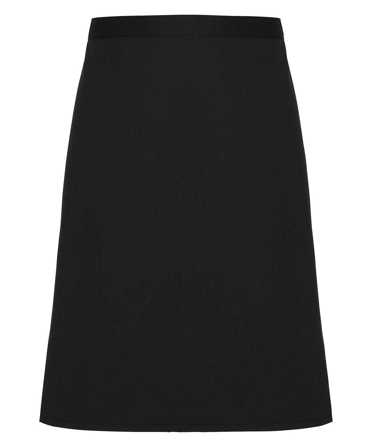Black - Cotton waist apron, organic and Fairtrade certified