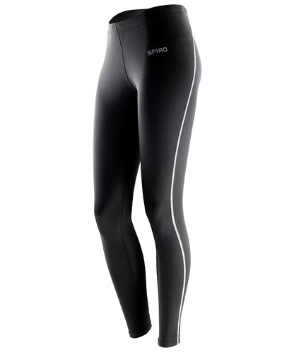 Black - Women's Spiro bodyfit baselayer leggings