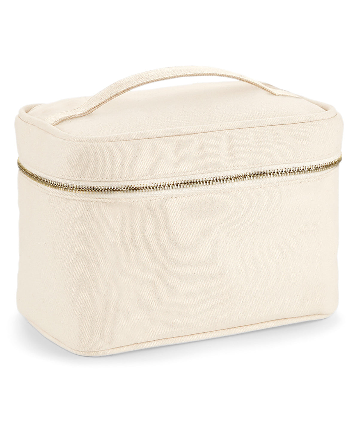 Natural - Canvas vanity case