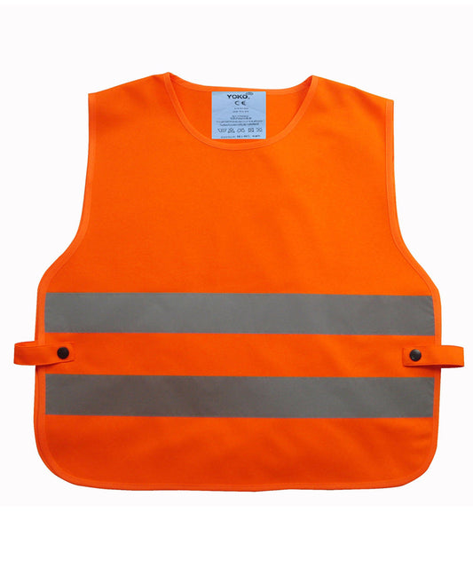 Kids hi-vis 2-band tabard (HVS269CH)