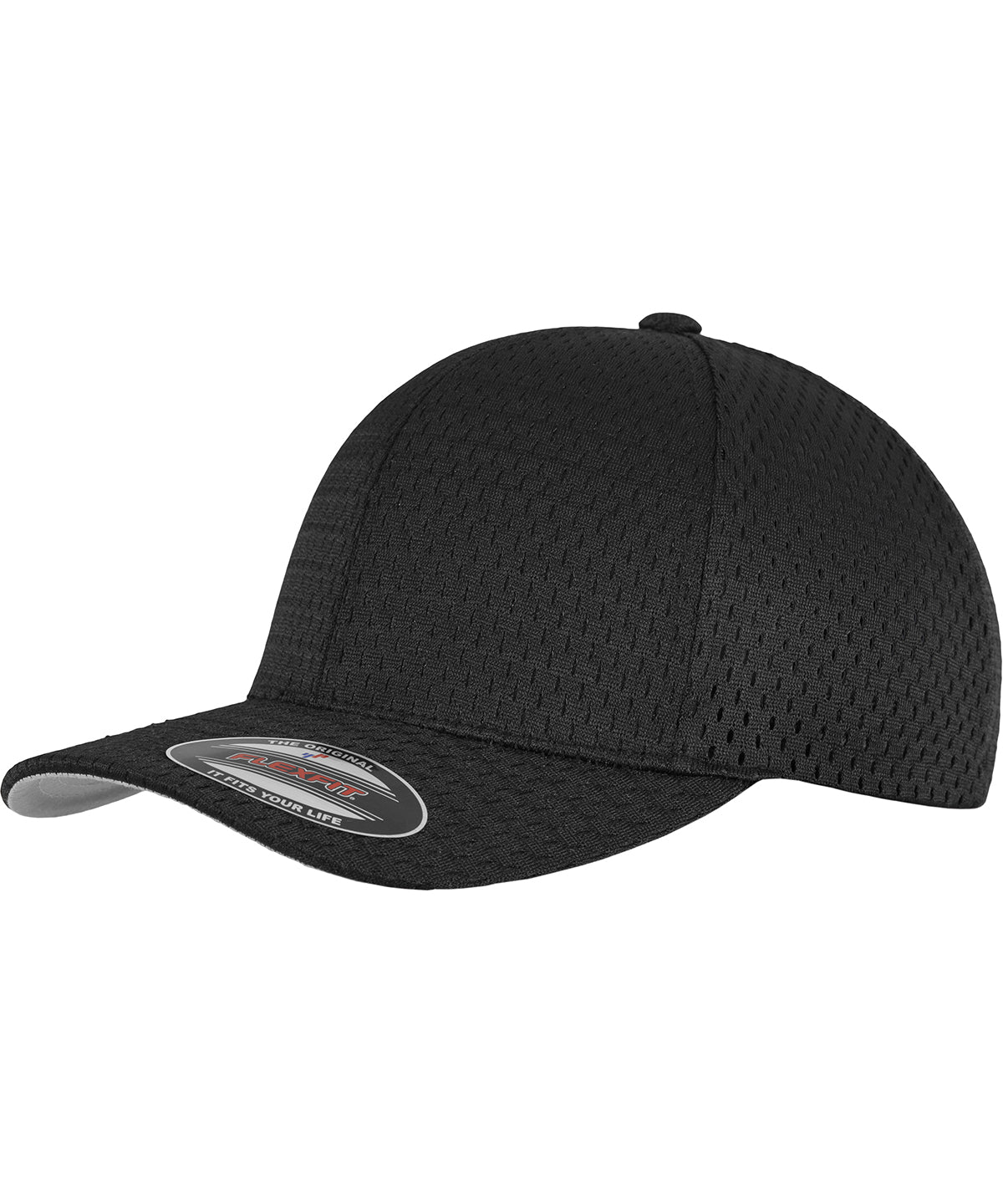 Black - Flexfit athletic mesh (6777)